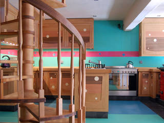 Kitchen, Usine electrique, David Arnold Design David Arnold Design