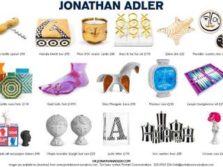 JONATHAN ADLER, Jonathan Adler Jonathan Adler Proyectos comerciales