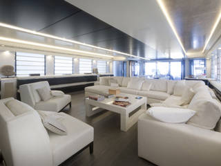 Keyla 45M Refit - Interior design project, Hot Lab yacht & design Hot Lab yacht & design