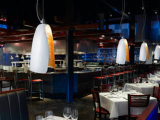 trop sosp ristorante, metal lux light metal lux light Interior design