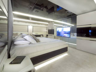 Keyla 45M Refit - Interior design project, Hot Lab yacht & design Hot Lab yacht & design Espaços