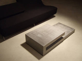 T9 concretable, planCbetoninterior planCbetoninterior Salas de estilo minimalista Concreto