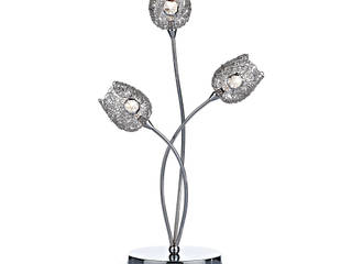 Polished chrome table lamps, Socket Store Socket Store Living room