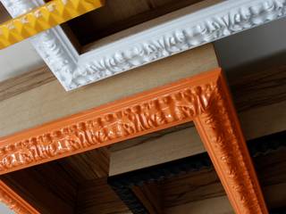 FRAME IT - Duchamp, Macrit - Materie Creative Italiane Macrit - Materie Creative Italiane Living room Wood Wood effect