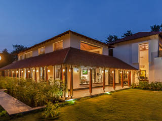 G Farm House, Kumar Moorthy & Associates Kumar Moorthy & Associates Maisons originales