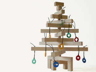 Alberi di Natale, dESIGNoBJECT.it dESIGNoBJECT.it Casas de estilo escandinavo Accesorios y decoración