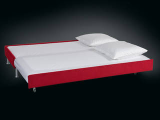 BED for LIVING Doppio, Swiss Plus AG Swiss Plus AG Salas modernas