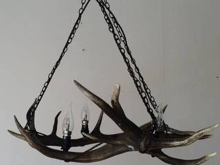 Antler Chandelier Pendant Light, Sketch Interiors Sketch Interiors Skandynawska jadalnia