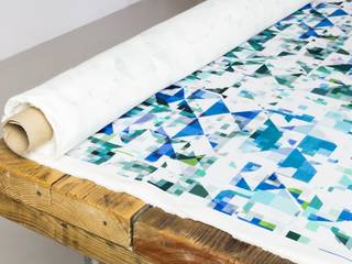 Northmore Minor- Teal fabric, Flock Flock Proyectos comerciales