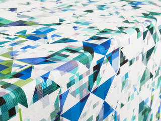 Northmore Minor- Teal fabric, Flock Flock Habitaciones