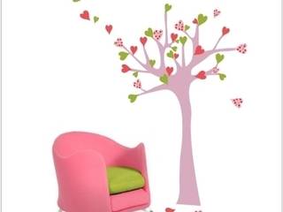 Stickers Arbres à coeurs (disponibles en différents coloris), LILI POUCE LILI POUCE 嬰兒房/兒童房