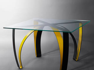 Table, Coco Steel Coco Steel 모던스타일 다이닝 룸