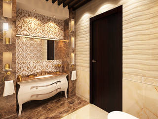 BATHROOMS FOR PRIVATE CLIENT, TOPOS+PARTNERS TOPOS+PARTNERS Bathroom