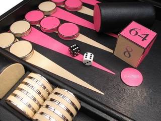 Bespoke Contemporary class Backgammon, Geoffrey Parker Games Ltd Geoffrey Parker Games Ltd 모던스타일 거실