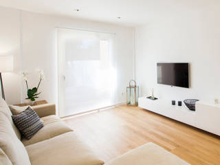 CASA JC, RM arquitectura RM arquitectura Scandinavian style living room