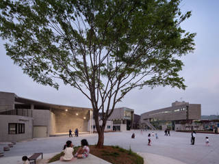 서천 [봄의마을], VIDE architects, Associates INC VIDE architects, Associates INC صالة الرياضة