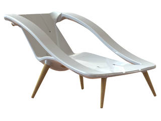Chaise allongée, Isidore Design Isidore Design Espaços