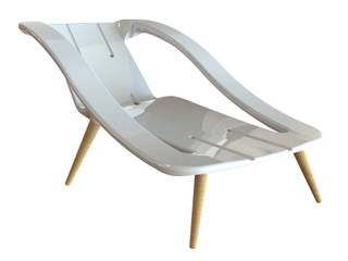 Chaise allongée, Isidore Design Isidore Design Rooms