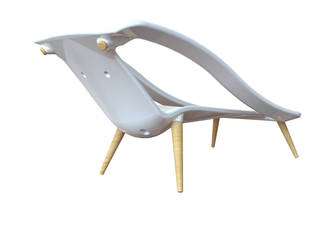 Chaise allongée, Isidore Design Isidore Design Espaços