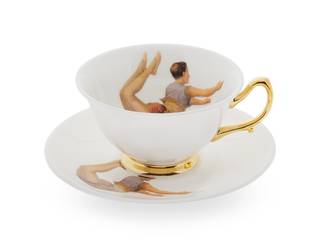 Trapeze Boy Teacup and Saucer, Melody Rose Melody Rose Comedores