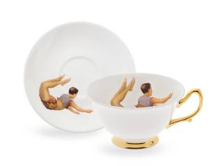 Trapeze Boy Teacup and Saucer, Melody Rose Melody Rose Dining room