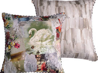 60 x 60cm Cushions, Emily Humphrey Design Emily Humphrey Design غرفة المعيشة