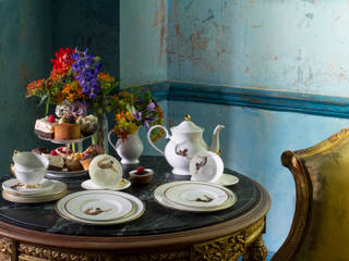 Trapeze Teapot, Melody Rose Melody Rose Dining room
