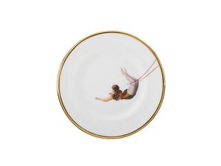 Trapeze Girl Bone China Plates, Melody Rose Melody Rose Comedores