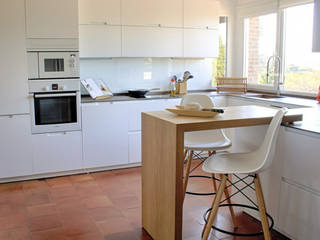 Vivienda STO DOMINGO_Madrid 1#, Calizza Interiorismo Calizza Interiorismo Moderne Küchen
