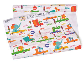 Urban city, Véronique Petit Designer Textile Véronique Petit Designer Textile Stanza dei bambini moderna