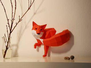 Paperwolf, Paperwolf Paperwolf Eclectic style walls & floors Wall tattoos