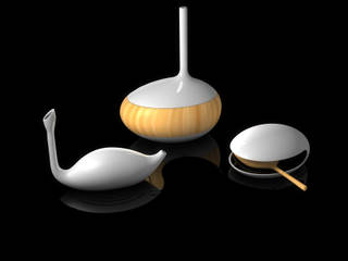 Conversation minérale, MARIE QUILVIN freelance MARIE QUILVIN freelance Kitchen Kitchen utensils