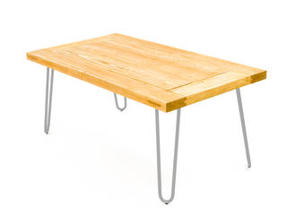 Table with a real piece of wood, Gie El Home Gie El Home Modern Oturma Odası Kenar Masa & Tablaları