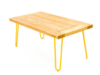 Table with a real piece of wood, Gie El Home Gie El Home ห้องนั่งเล่น