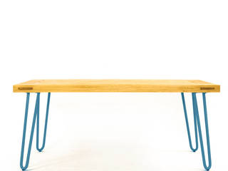 Table with a real piece of wood, Gie El Home Gie El Home Soggiorno moderno