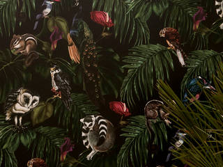 Amazonia Dark Wallpaper, Witch and Watchman Witch and Watchman Walls & floors