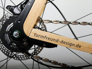 ROOTBIKE Konzept, Formfreund Holzmanufaktur Formfreund Holzmanufaktur Espaços