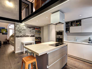 MACHIAVELLI, MOB ARCHITECTS MOB ARCHITECTS Industrial style kitchen