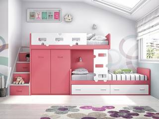 CAMAS TREN, imuebles Online imuebles Online Dormitorios infantiles de estilo moderno