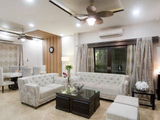 living room, artha interiors private limited artha interiors private limited Living room