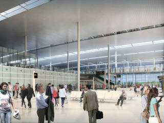 Perm Bolshoye Savino Airport New Terminal, Ricardo Bofill Taller de Arquitectura Ricardo Bofill Taller de Arquitectura