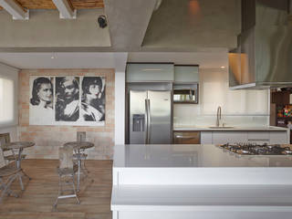 Apartamento Campo Belo - 374m2, Viviane Dinamarco Design de Interiores Viviane Dinamarco Design de Interiores Modern kitchen