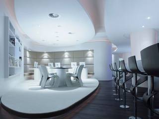 Privium ClubLounge, M+R interior architecture M+R interior architecture مساحات تجارية