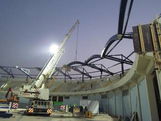 ​Rehabilitation of Great man made river stadium in Tripoli. 5K, Javier Garcia Alda arquitecto Javier Garcia Alda arquitecto Rooms