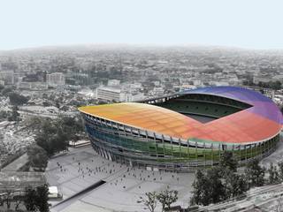 New National Libyan Stadium in Tripoli. (55K), Javier Garcia Alda arquitecto Javier Garcia Alda arquitecto Fotos de Decoración y Diseño de Interiores