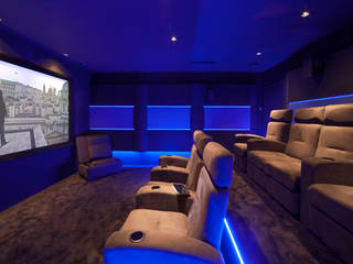 Home Cinéma, Dynamic Home Cinéma Dynamic Home Cinéma Modern style media rooms