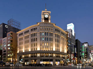 Ginza WAKO Tokyo, WORKTECHT CORPORATION WORKTECHT CORPORATION Ausgefallene Einkaufscenter