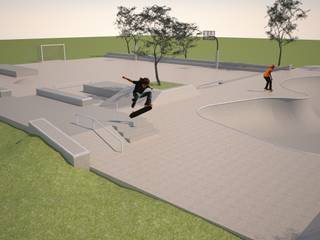 Skatepark Nairobi, MAIER LANDSCHAFTSARCHITEKTUR/ BETONLANDSCHAFTEN MAIER LANDSCHAFTSARCHITEKTUR/ BETONLANDSCHAFTEN