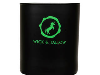 Wick & Tallow Bergamot & Basil candle, Wick & Tallow Wick & Tallow Nowoczesne domy