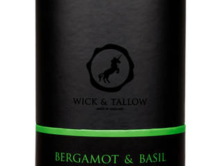 Wick & Tallow Bergamot & Basil candle, Wick & Tallow Wick & Tallow Case moderne